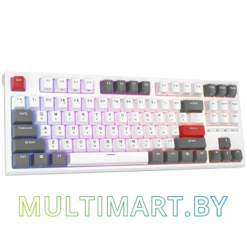 Клавиатура Royal Kludge RK-R87 RGB (белый, RK Blue) картинка 3